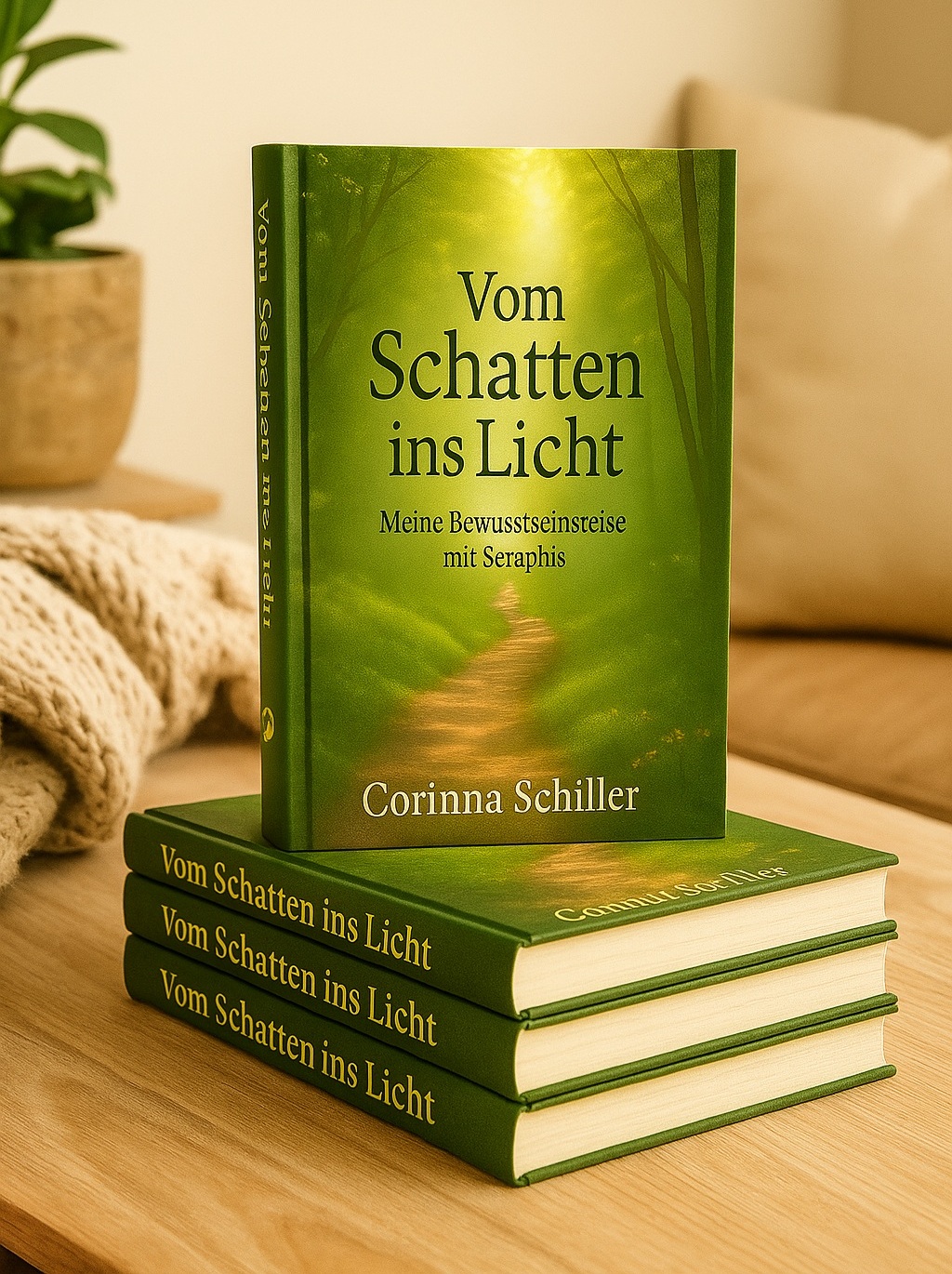 Buch Vom Schatten ins Licht - Meine Bewusstseinsreise mit Seraphis Corinna Schiller